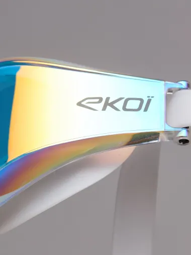 Lunettes de natation EKOI Racing AQUA RACER Gold Mirror SW1