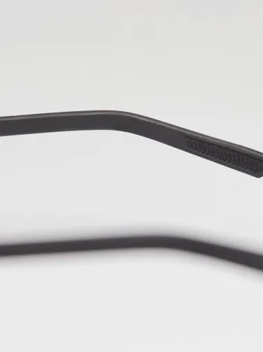 Lunettes EKOI Racing LIFESTYLE RONDES Noir brillant Polarisé