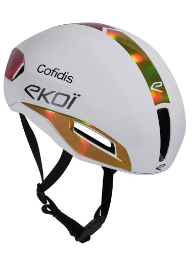 Casque EKOI Racing R-AERO Proteam COFIDIS