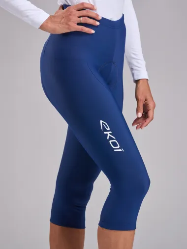 Corsaire femme EKOI CONFORT GEL sans bretelles Bleu