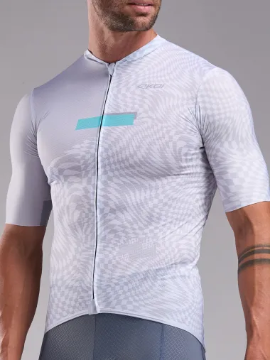 Maillot EKOI Perf GRAPHIC Blanc