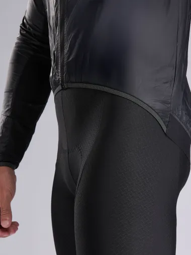 Veste coupe vent EKOI Perf WINDPROOF LIGHT POCKET Noir