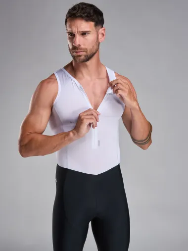 Combinaison triathlon EKOI Perf SLEEVELESS Blanc