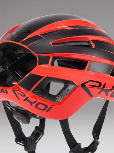 Casque EKOÏ Perf GARA LTD Orange Black mat