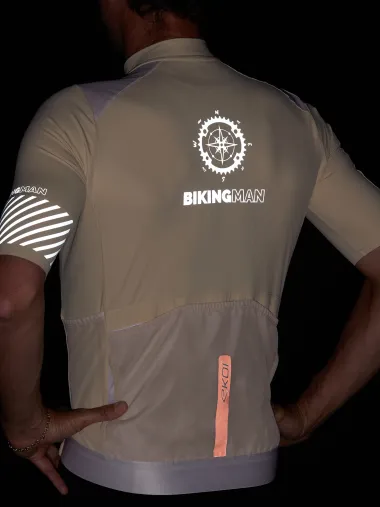 Maillot EKOI Racing CARGO HYDRA+700 BIKINGMAN REFLECTIVE Sable