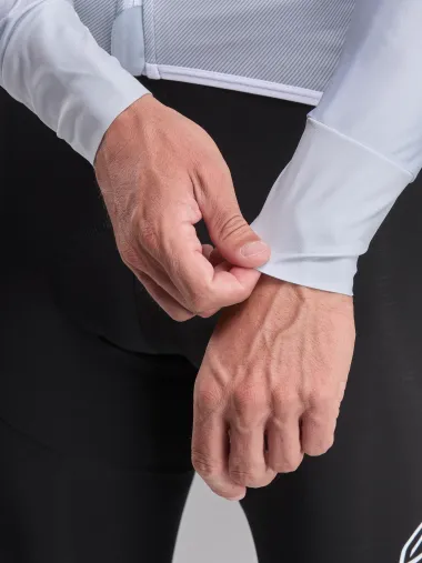 Maillot manches longues EKOI POLYGONE Silver