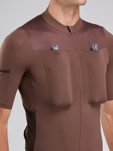 Maillot EKOI Racing CARGO HYDRA+700 Chocolat