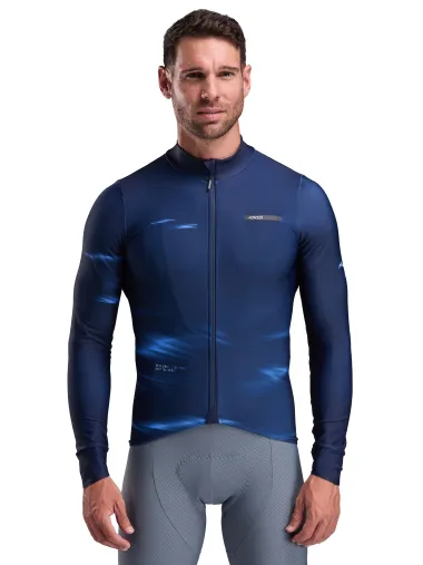 Maillot manches longues EKOI Perf RESILIENCE Marine