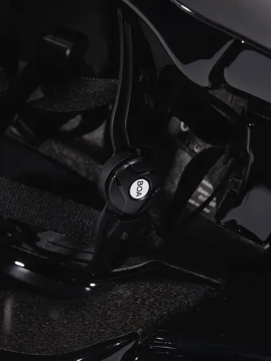 Casque EKOI Racing PURE AERO Mirror Cat2 Blanc Holo Rose