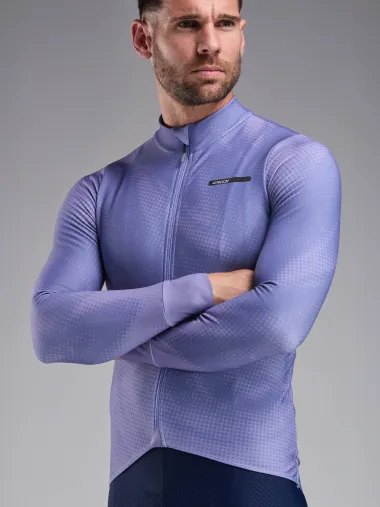 Maillot manches longues EKOI Perf TIE & DYE Violet