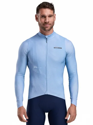 Maillot manches longues EKOI Perf TIE & DYE Ciel