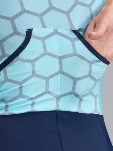 Combinaison triathlon Femme EKOI Racing GRAPHENE Azur