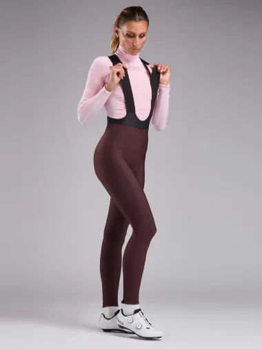 Collant femme Hydrofuge EKOI Perf GEL POWER Bordeaux