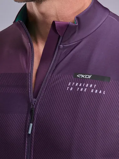 Maillot manches longues EKOI Perf SHADES Prune