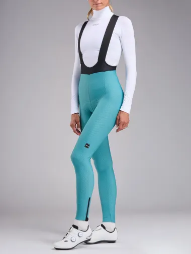 Collant femme Hydrofuge EKOI Perf GEL POWER Vert Azur