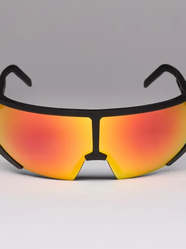 Lunettes EKOI Racing S-AERO Noir Silver ZEISS Q Rouge Cat2