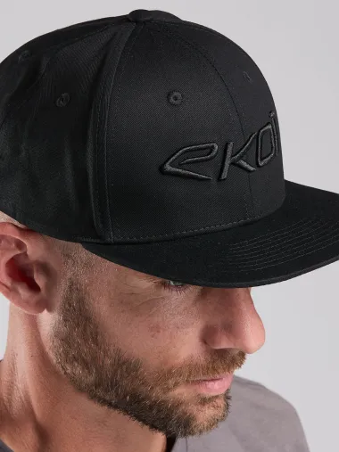 Casquette Lifestyle EKOI 3D Noir
