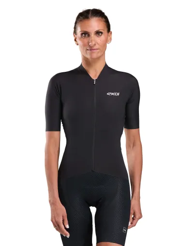Maillot femme EKOI Racing SUPERSOFT Noir