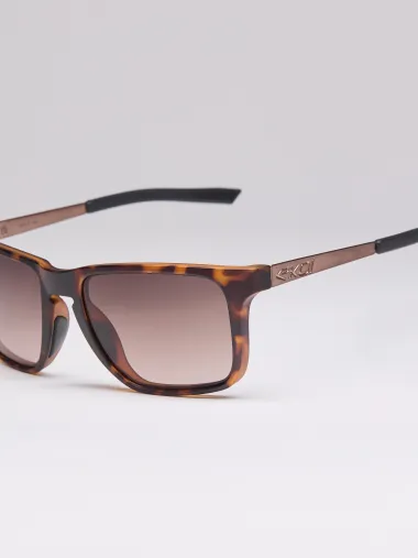 Lunettes EKOI Racing LIFESTYLE CARRES Tortoise Chocolat