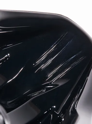 Casque EKOI Racing PURE AERO Mirror Cat2 Blanc Holo Violet