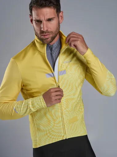 Veste thermique EKOI Perf GRAPHIC Jaune