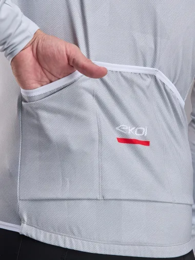 Veste thermique EKOI POLYGONE Silver