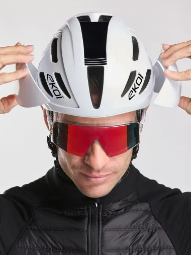 Casque EKOI Perf AERO15 White