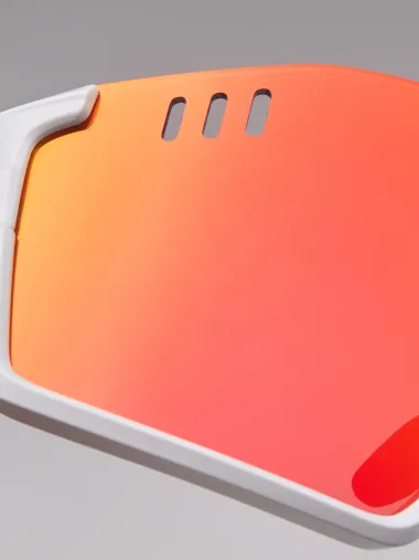 Lunettes EKOI VISION Blanc Revo Rouge Cat3