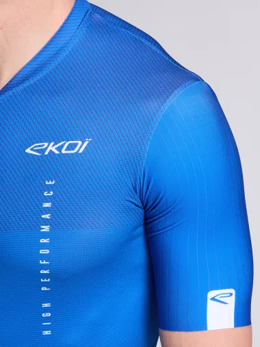 Maillot EKOI Perf LINEAR Bleu Roi