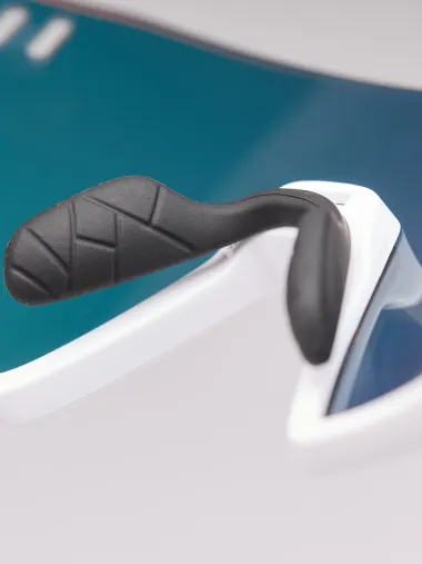 Lunettes EKOI VISION Blanc Revo Rouge Cat3