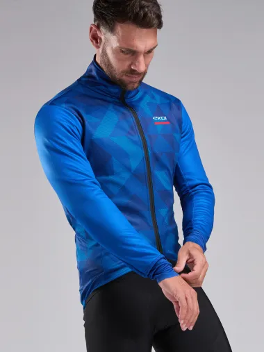 Veste thermique EKOI POLYGONE Bleu