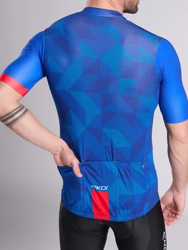 Maillot EKOI POLYGONE Bleu