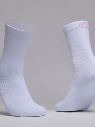 Chaussettes EKOI Racing MARION ROUSSE Blanc Rose