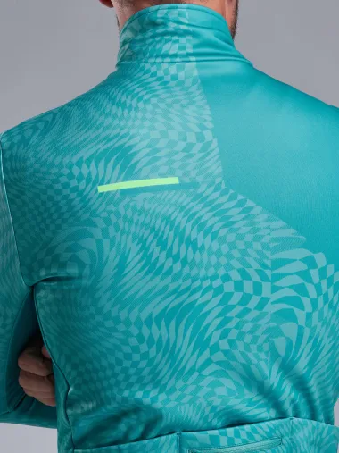 Veste thermique EKOI Perf GRAPHIC Vert Azur