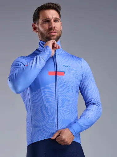 Veste thermique EKOI Perf GRAPHIC Bleu