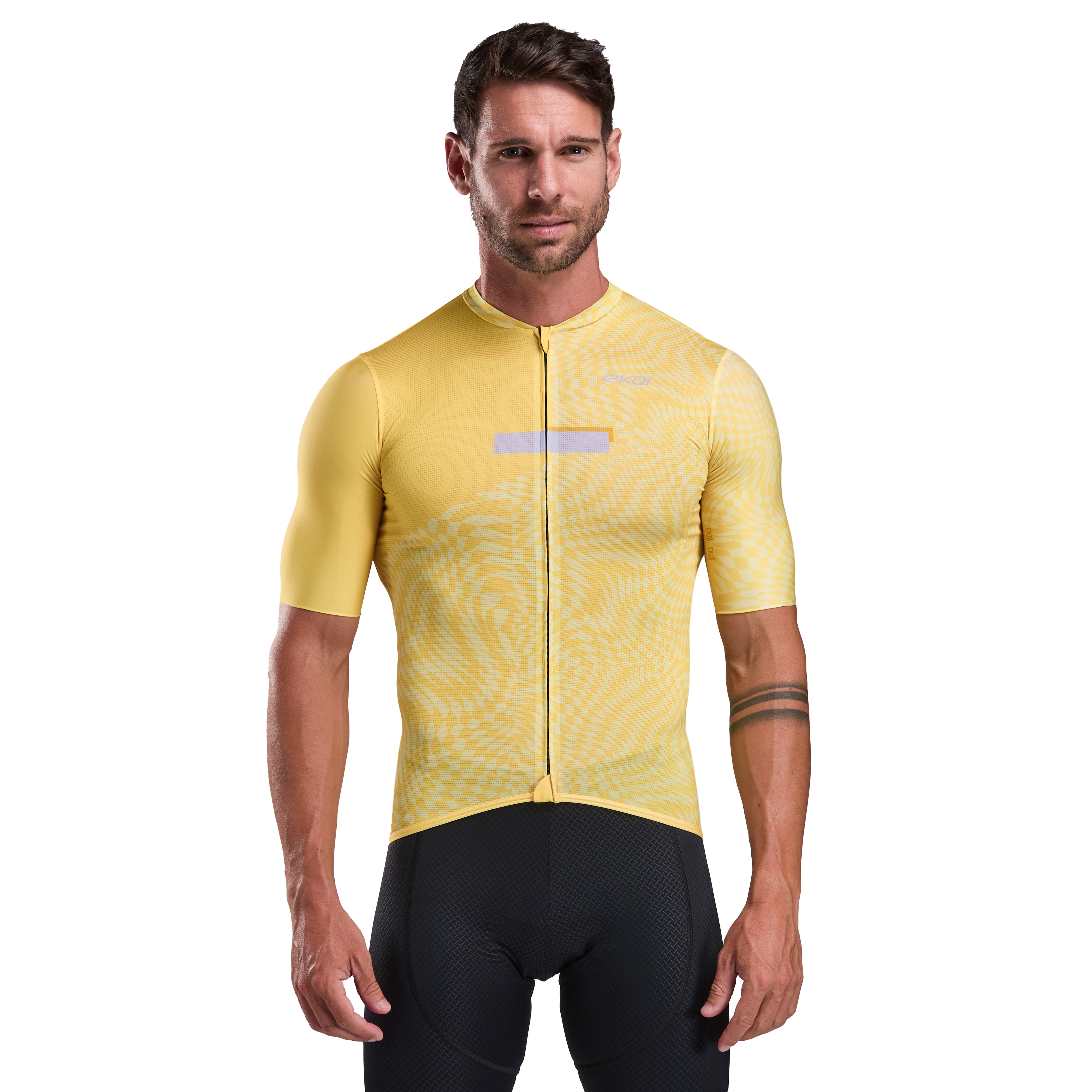 Maillot EKOI Perf GRAPHIC Jaune