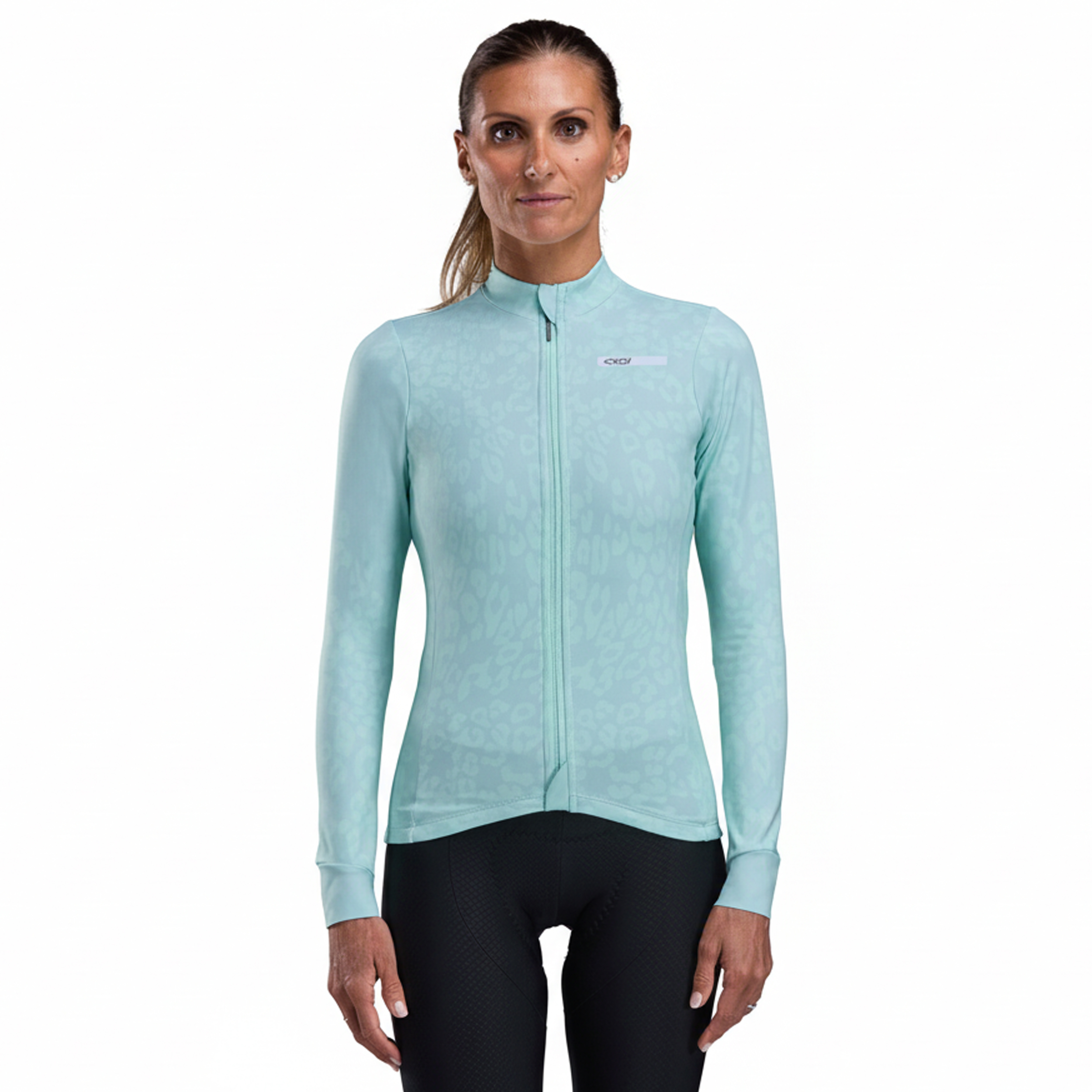 Maillot manches longues femme EKOI Perf LEO Sauge