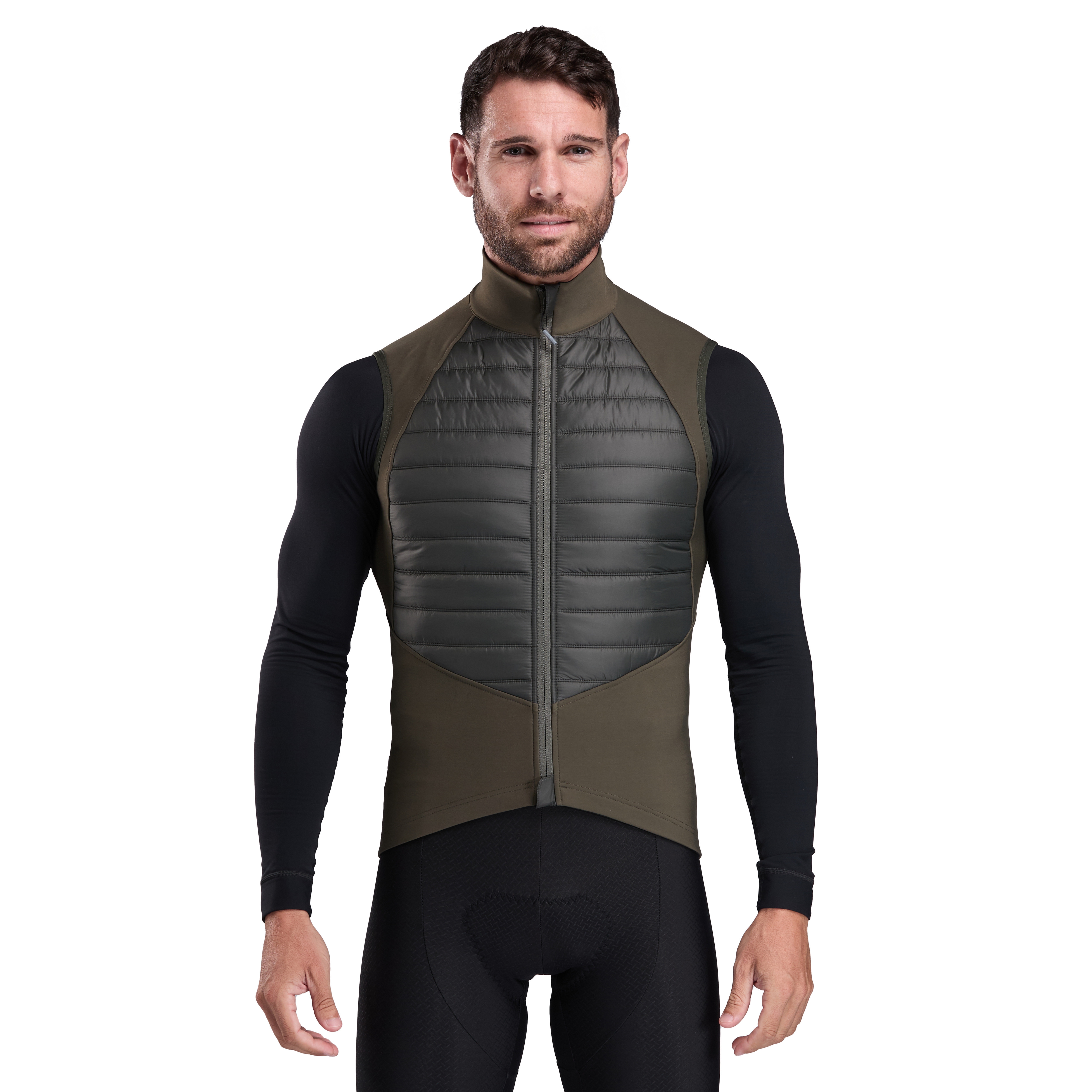 Gilet thermique EKOI Perf ELEGANCE Kaki