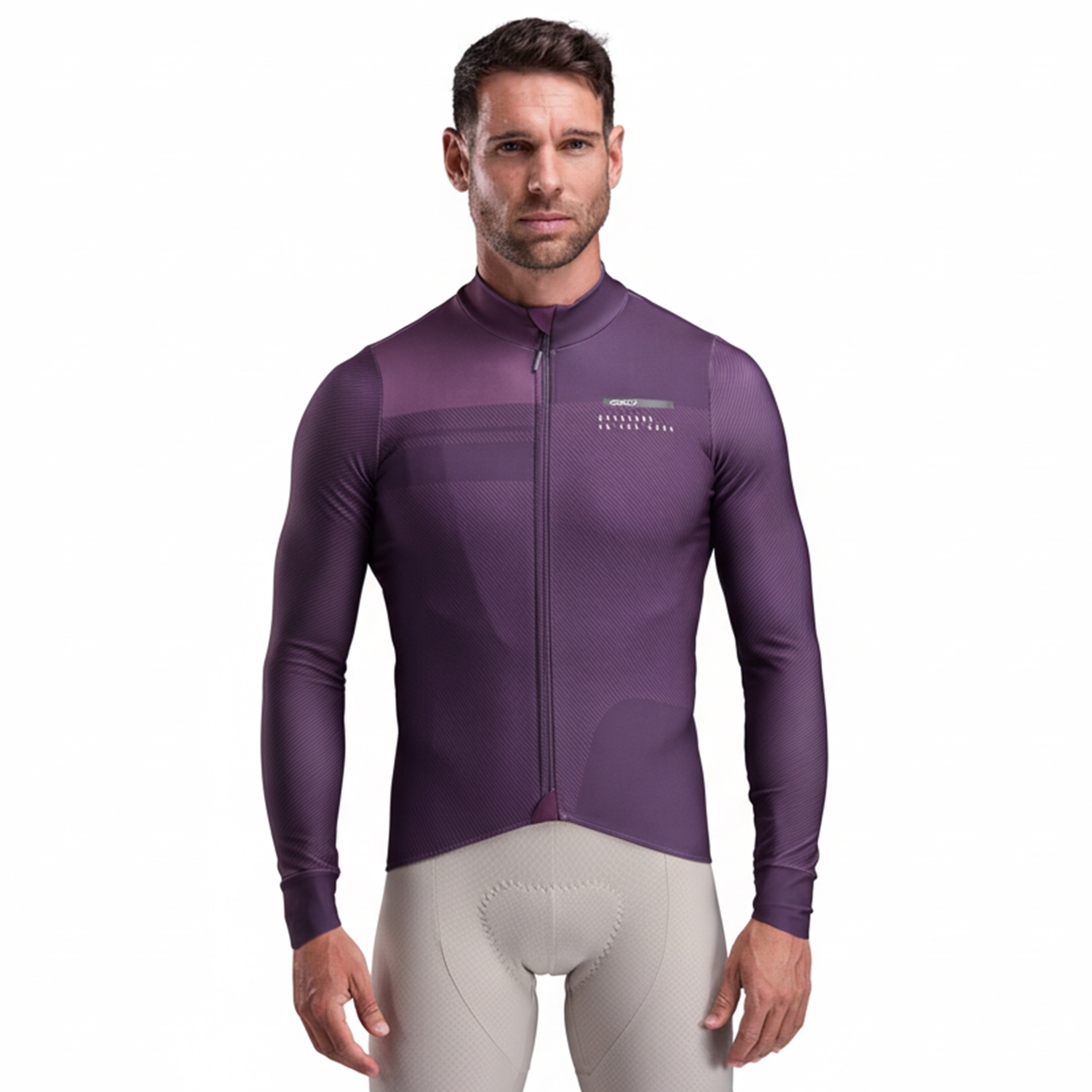 Maillot manches longues EKOI Perf SHADES Prune