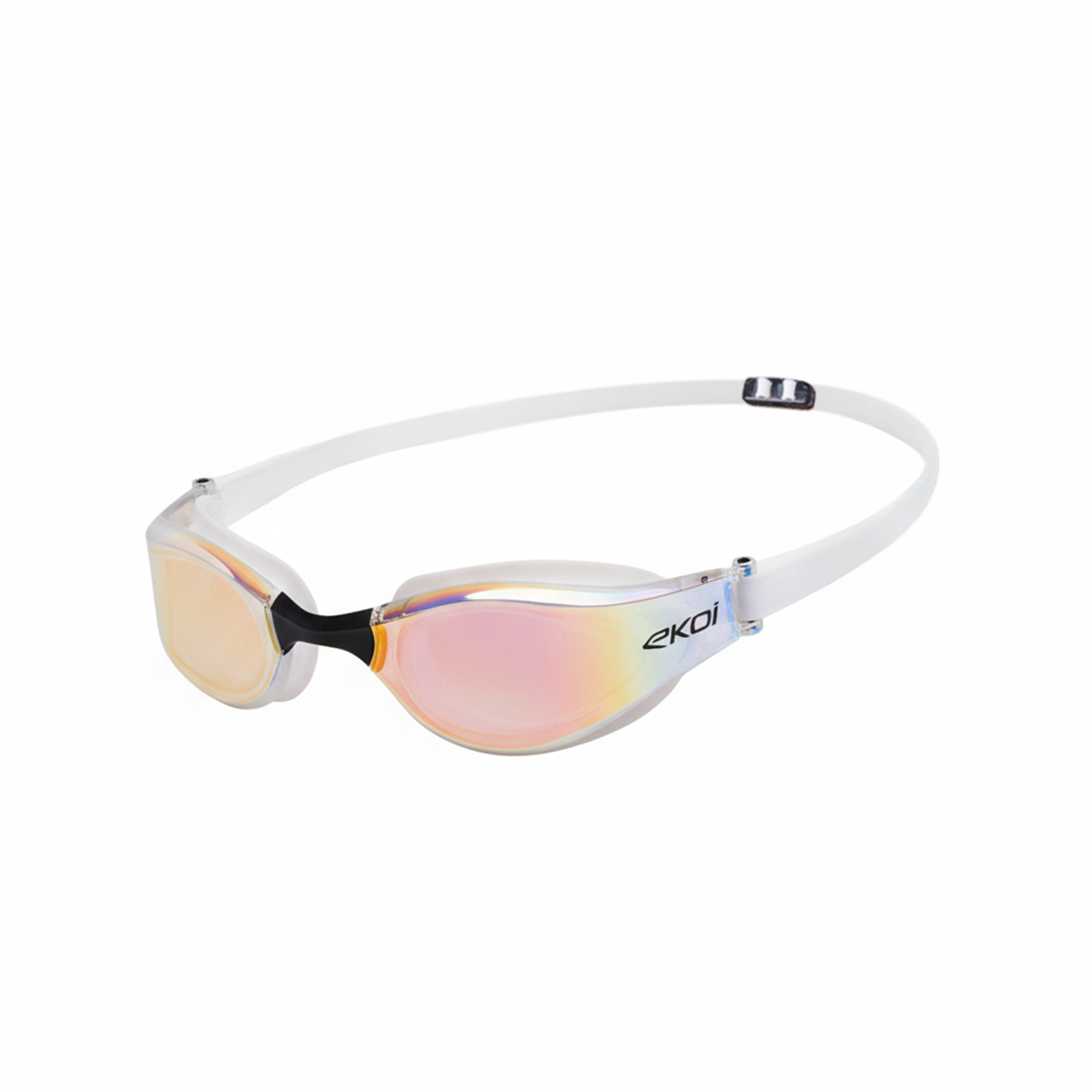 Lunettes de natation EKOI Racing AQUA RACER Gold Mirror SW1
