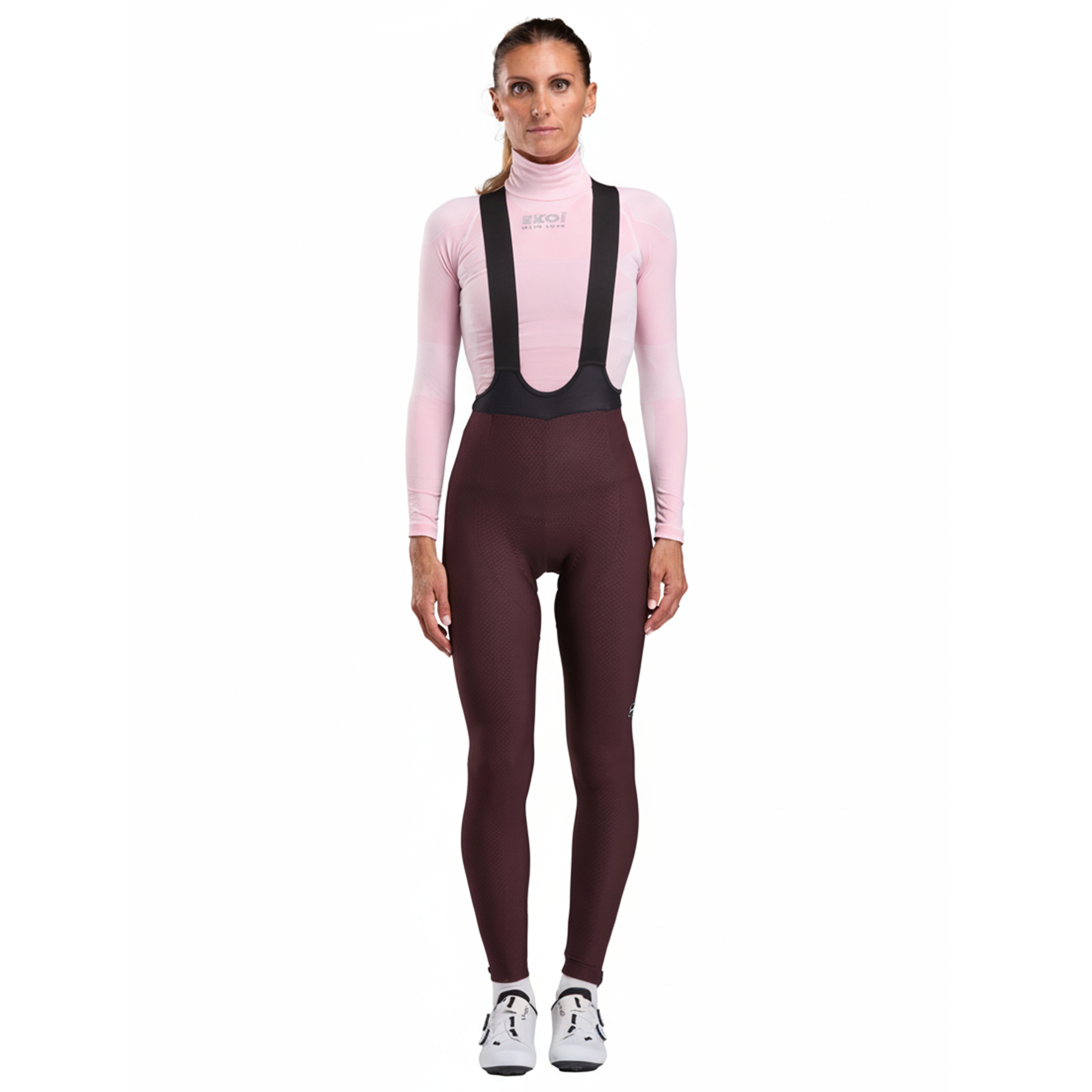 Collant femme Hydrofuge EKOI Perf GEL POWER Bordeaux