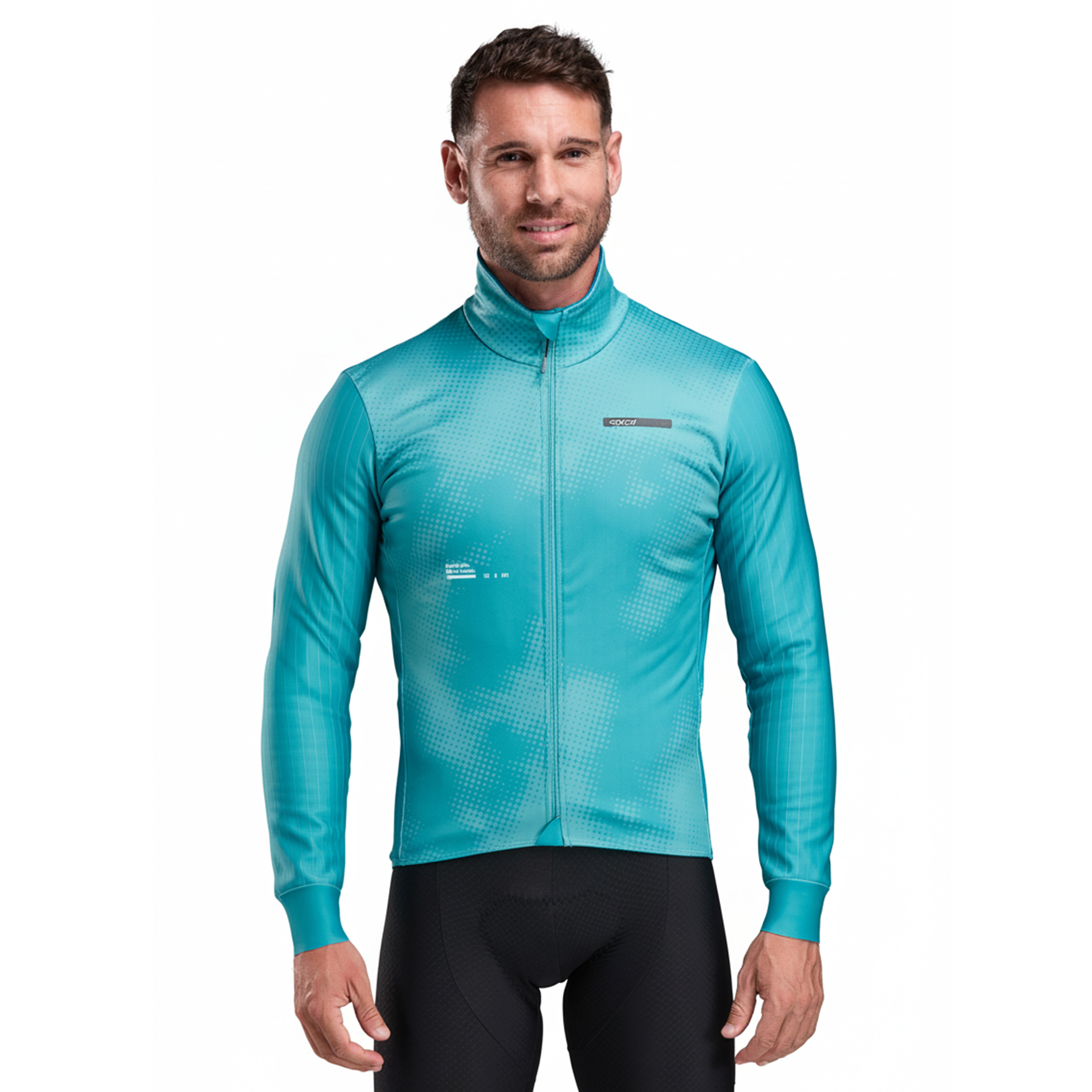 Veste thermique EKOI Perf TIE & DYE Vert Azur
