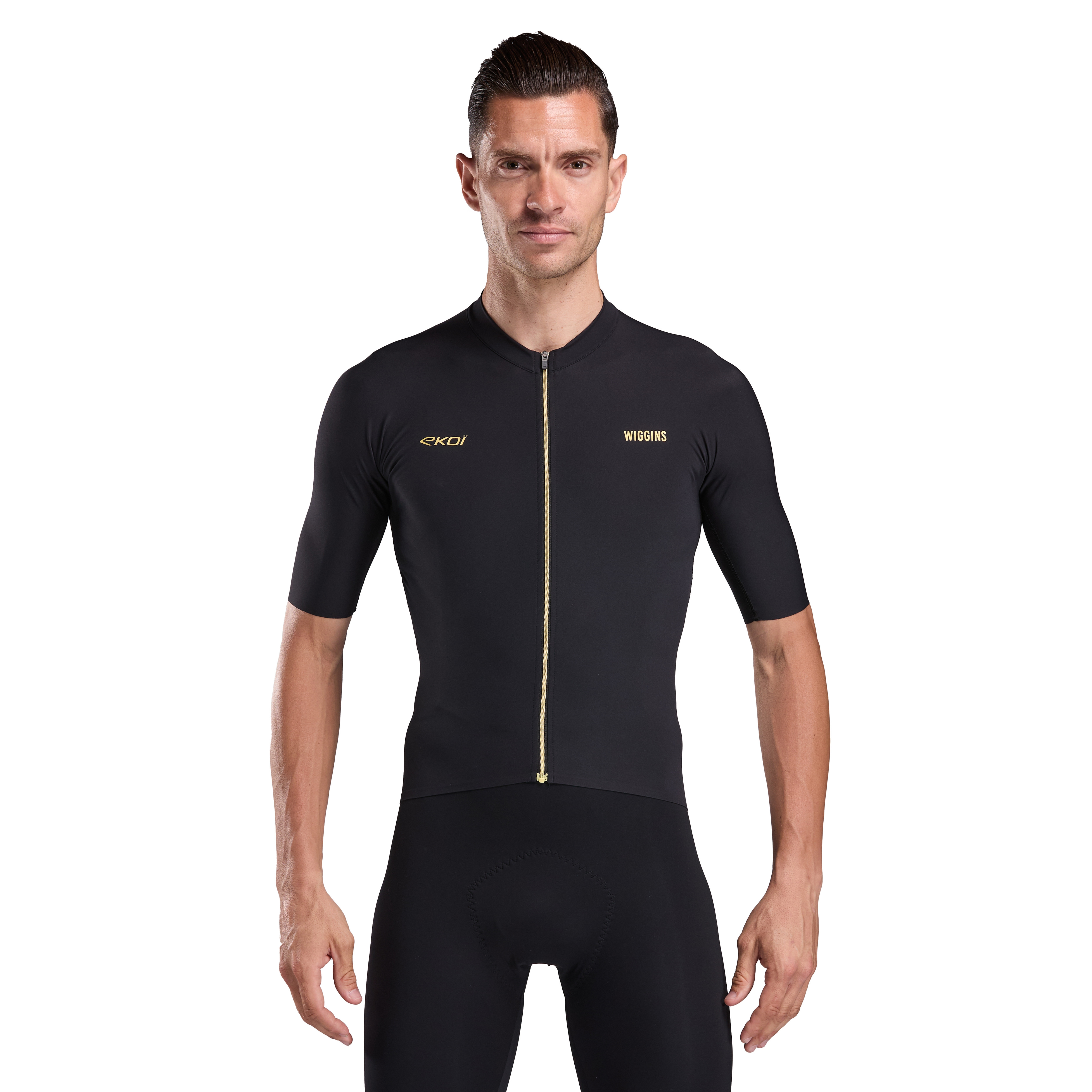 Maillot EKOI Racing BRADLEY WIGGINS Noir