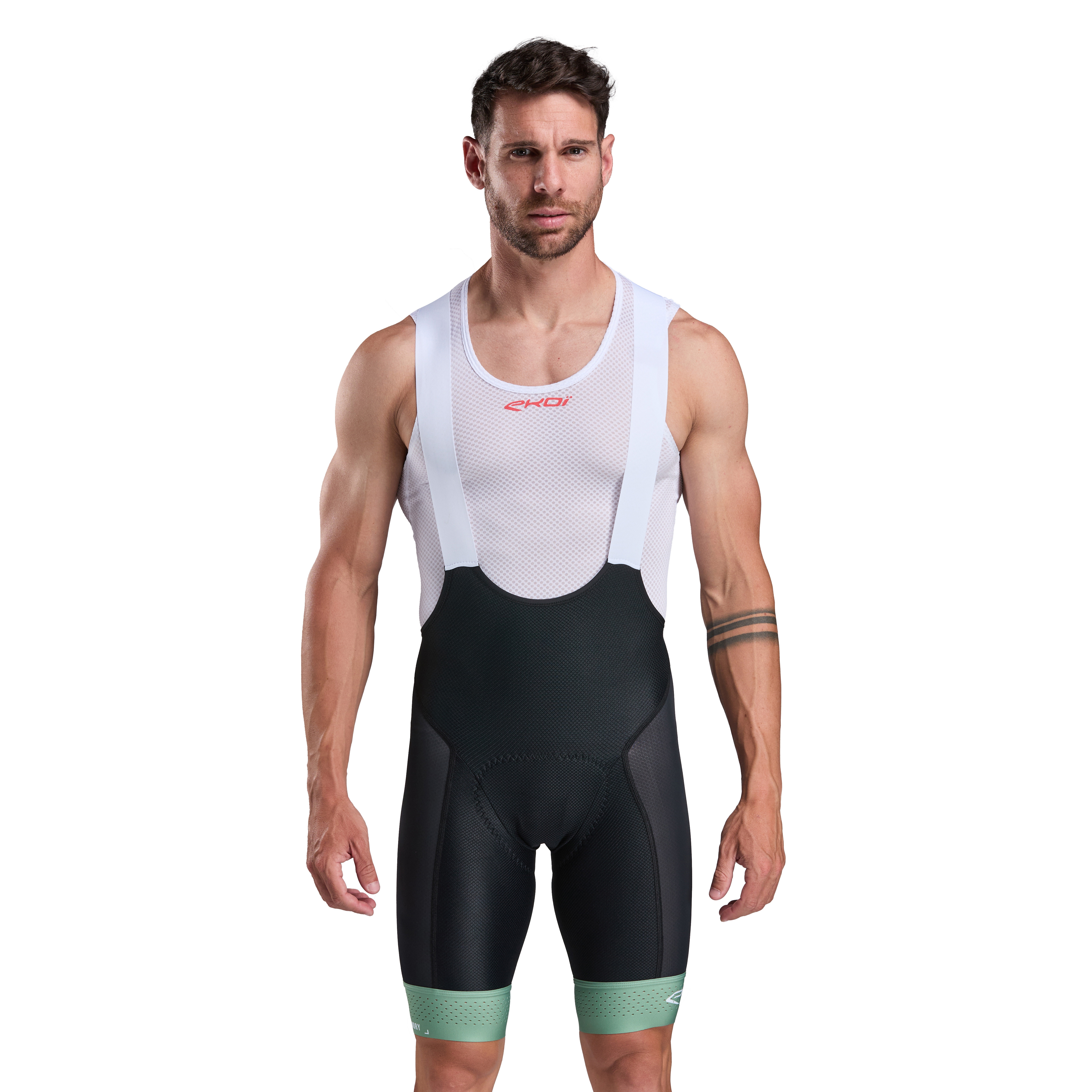 Cuissard EKOI Perf GEL MEMORY Kaki