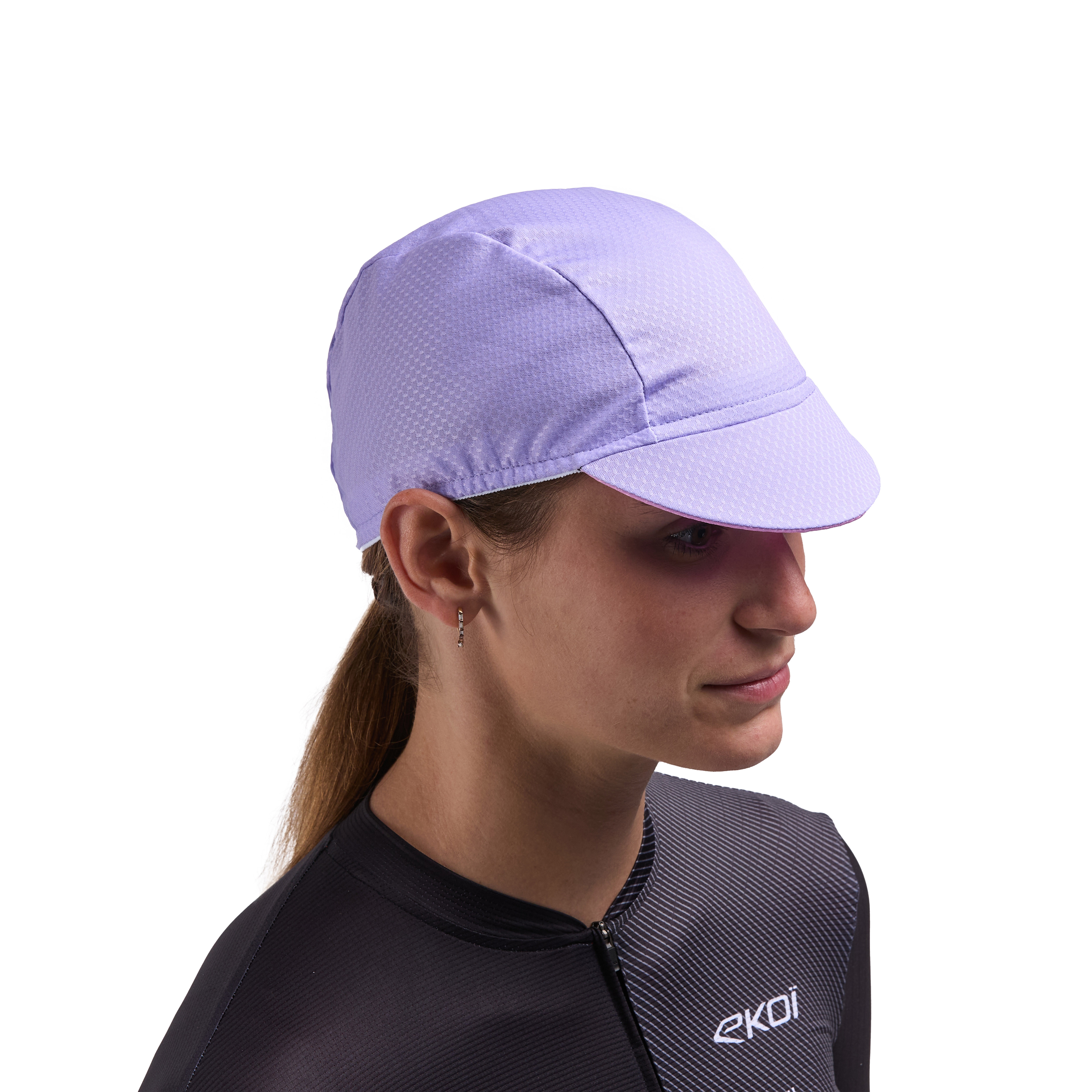 Casquette vélo femme EKOI Perf Violet
