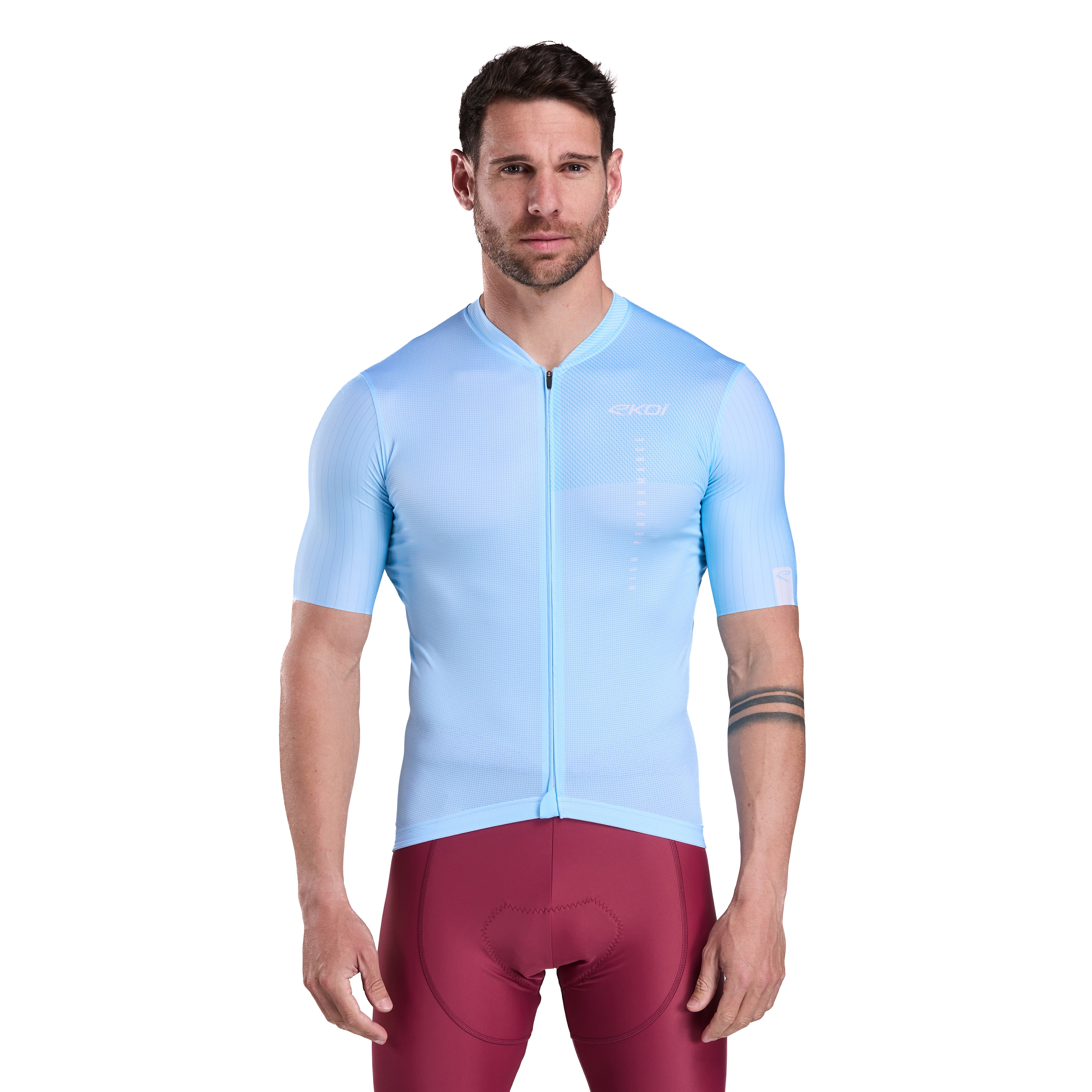 Maillot EKOI Perf LINEAR Ciel