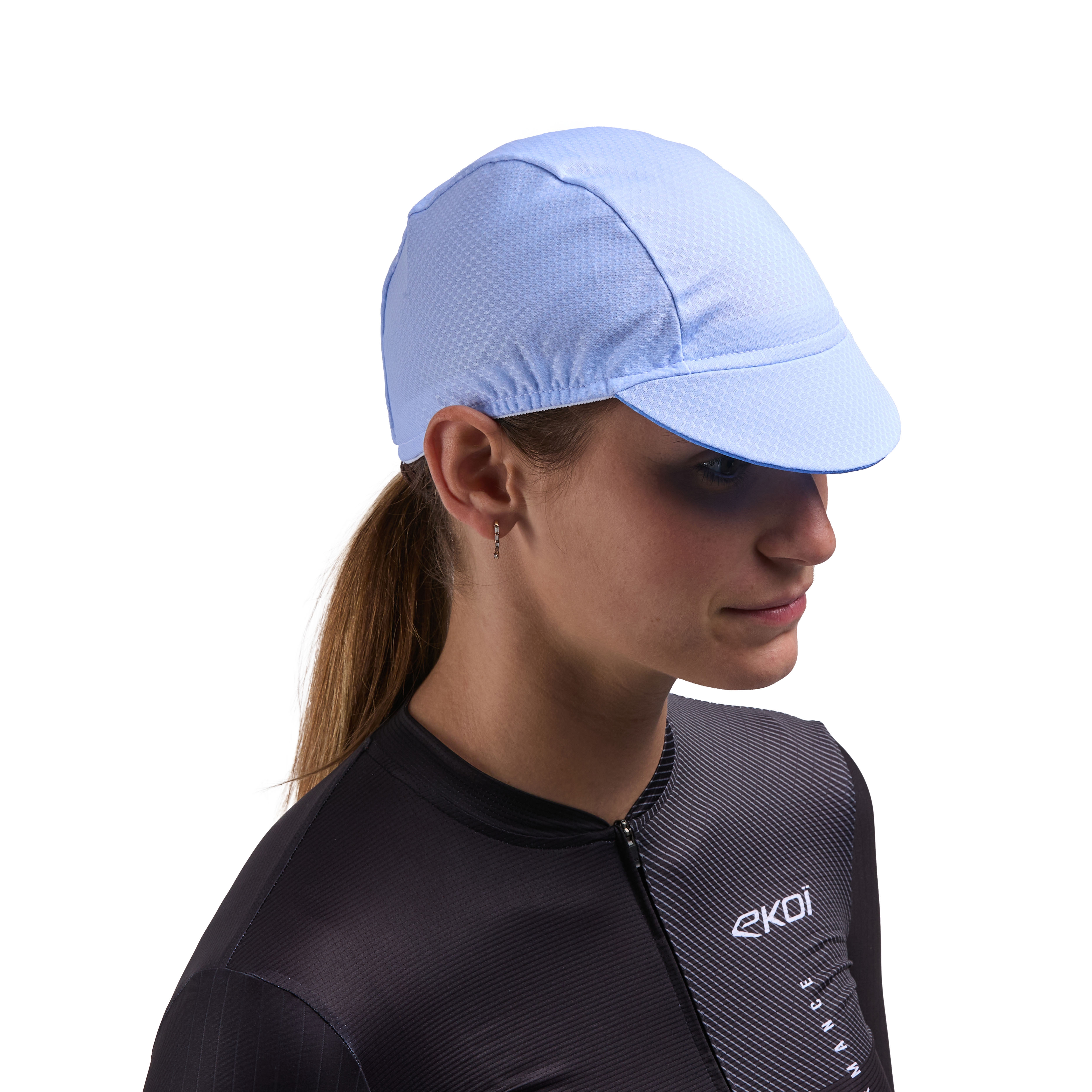 Casquette vélo femme EKOI Perf Azur
