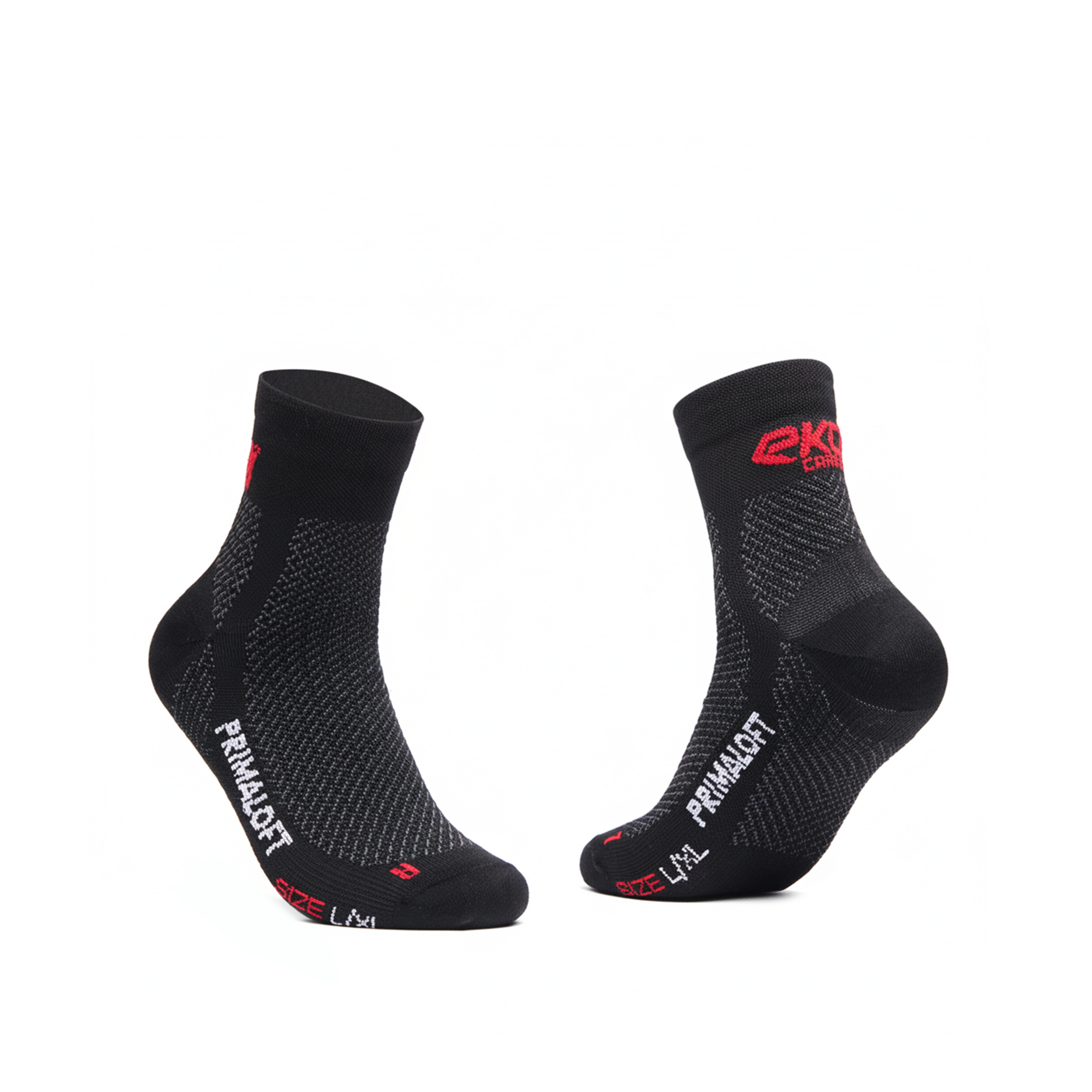 Chaussettes hiver EKOI Perf CARBON FIBER PRIMALOFT 11 cm