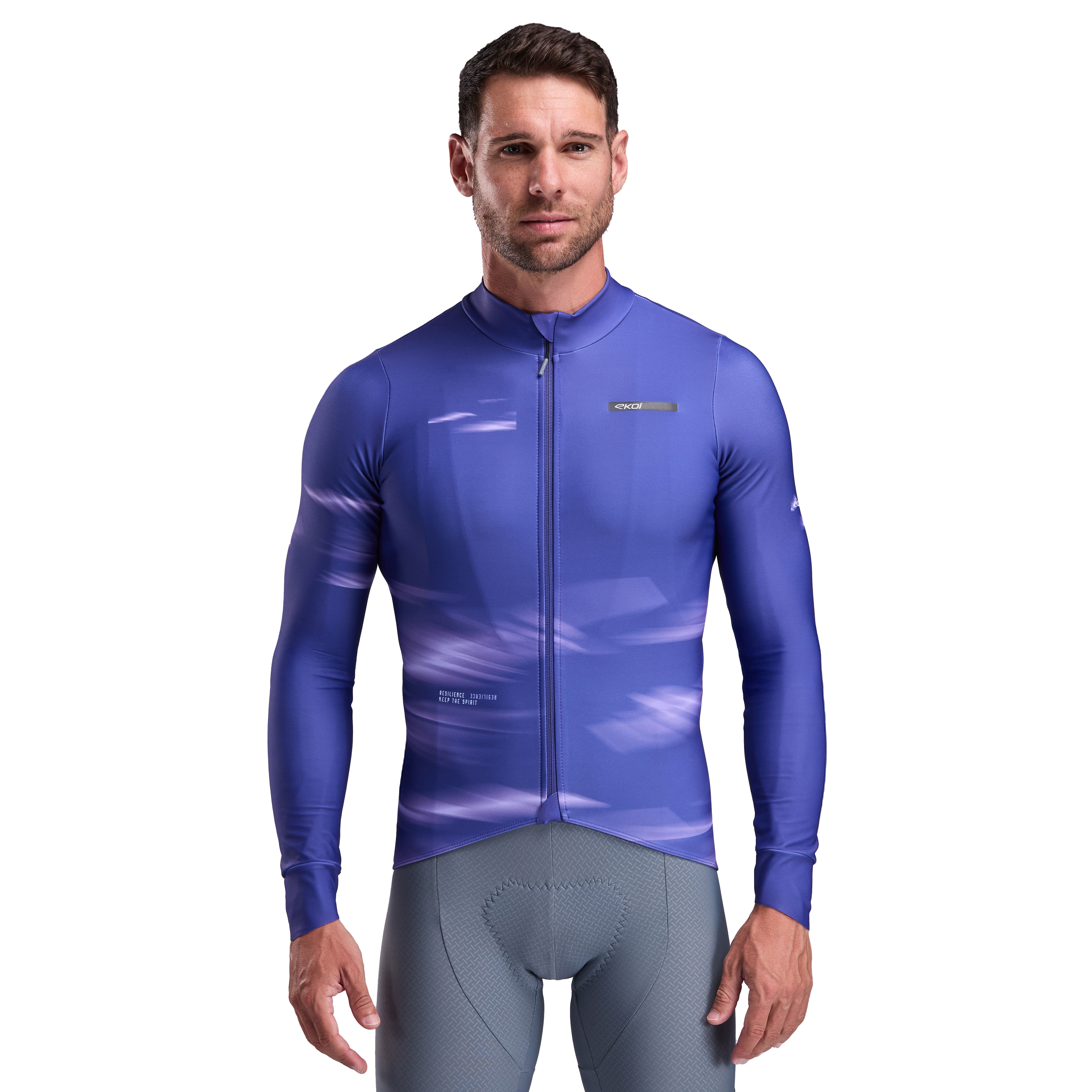 Maillot manches longues EKOI Perf RESILIENCE Violet