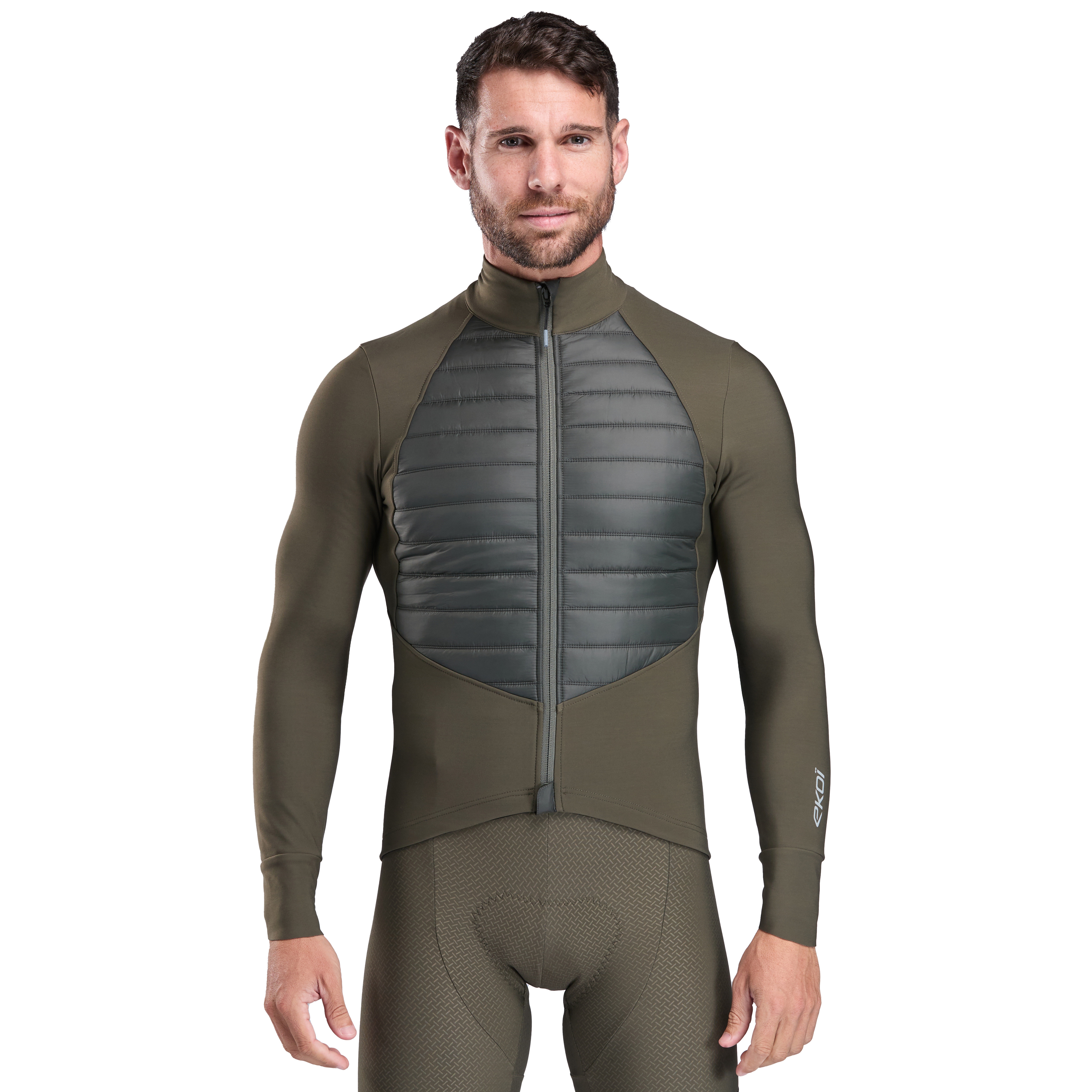 Veste thermique EKOI Perf ELEGANCE Kaki